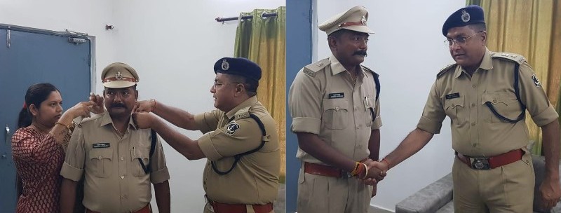 उप पुलिस अधीक्षक श्री ऐश्वर्य चंद्राकर पदोन्नत होकर बने अतिरिक्त पुलिस अधीक्षक