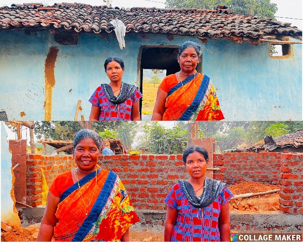 जशपुर : प्रधानमंत्री आवास योजना से बदली तारा बाई की जिंदगी, साकार हो रहा है पक्का घर का सपना