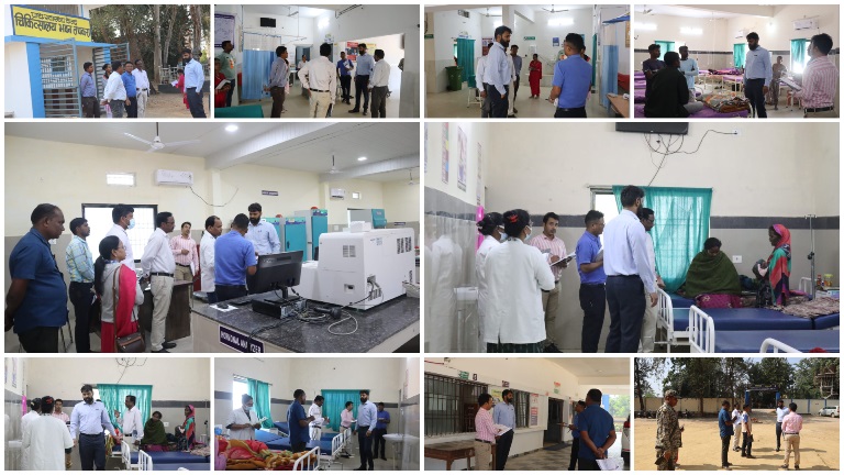 जशपुर कलेक्टर का स्वास्थ्य केंद्रों का औचक निरीक्षण : तपकरा प्राथमिक स्वास्थ्य केंद्र के होम्योपैथिक डॉक्टर को निलंबित करने व फरसाबहार सामुदायिक स्वास्थ्य के ओटी टेक्निशियन को जिला चिकित्सालय में पदस्थ करने के दिए निर्देश