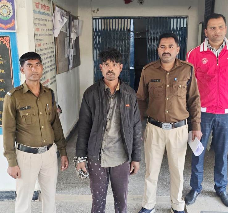 पुलिस की बड़ी सफलता: बादी गिरोह का सरगना अनिल बादी गिरफ्तार, चोरी के कई मामलों का खुलासा