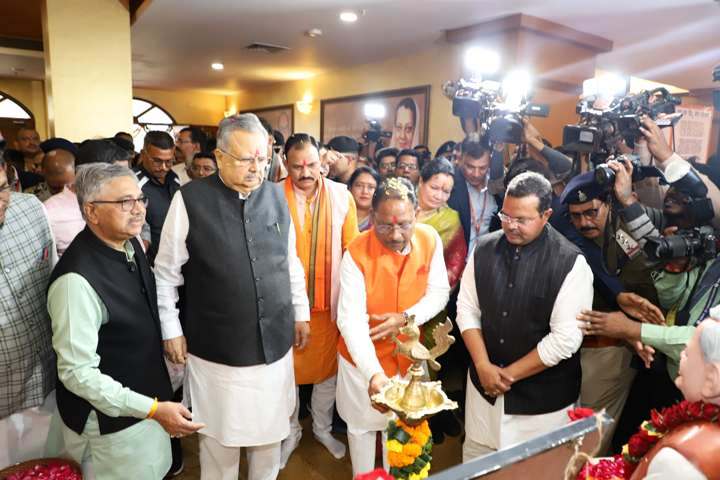 सत्ता के लिए सिद्धांतों और राजनीतिक मूल्यों के साथ अटल जी ने कभी नहीं किया समझौता : मुख्यमंत्री विष्णुदेव साय