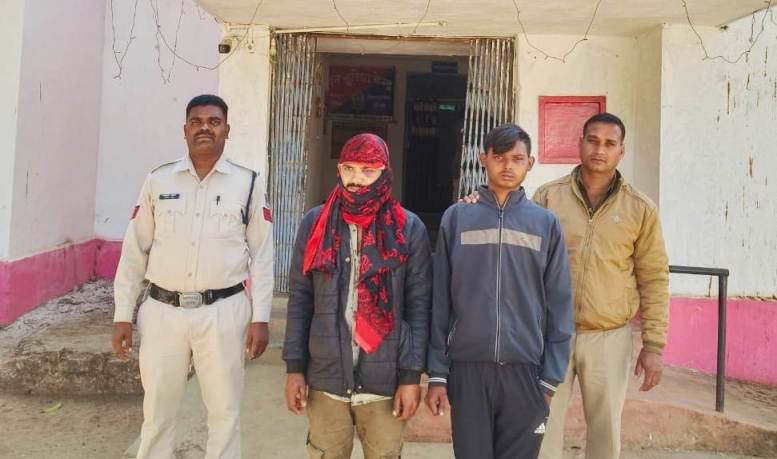 ट्रेक्टर की ट्रॉली चोरी करने वाले आरोपियों को थाना बागबहार पुलिस ने किया गिरफ्तार