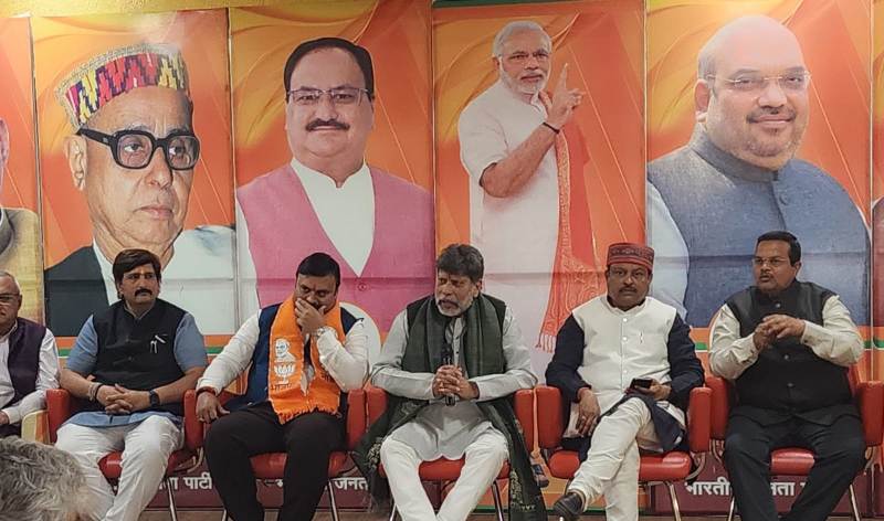 भाजपा प्रदेश अध्यक्ष किरण सिंह देव जी का पत्रकारों के साथ “एक मुलाकात – एक संवाद”