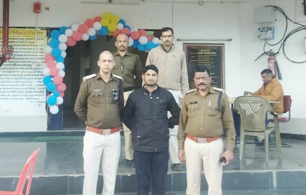 नशीली इंजेक्शन के साथ एक व्यक्ति को पुलिस ने किया गिरफ्तार