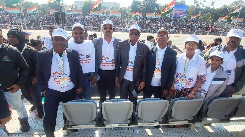 प्रधानमंत्री के आमंत्रण पर पीएम सूर्यघर मुफ्त बिजली योजना के हितग्राहियों ने देखी गणतंत्र दिवस परेड !