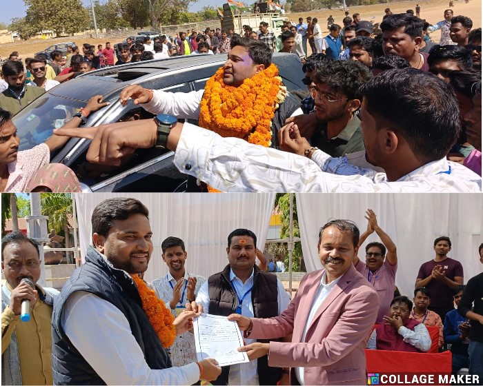 कुनकुरी में कांग्रेस अध्यक्ष पद पर काबिज, भाजपा ने 8 वार्डों में मारी बाजी – कांटे की टक्कर में 81 मतों से जीते विनयशील गुप्ता!