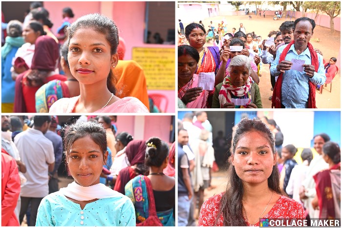 जशपुर : पहली बार वोट डालकर युवाओं में उत्साह, लोकतंत्र के महापर्व में बढ़-चढ़कर भागीदारी!