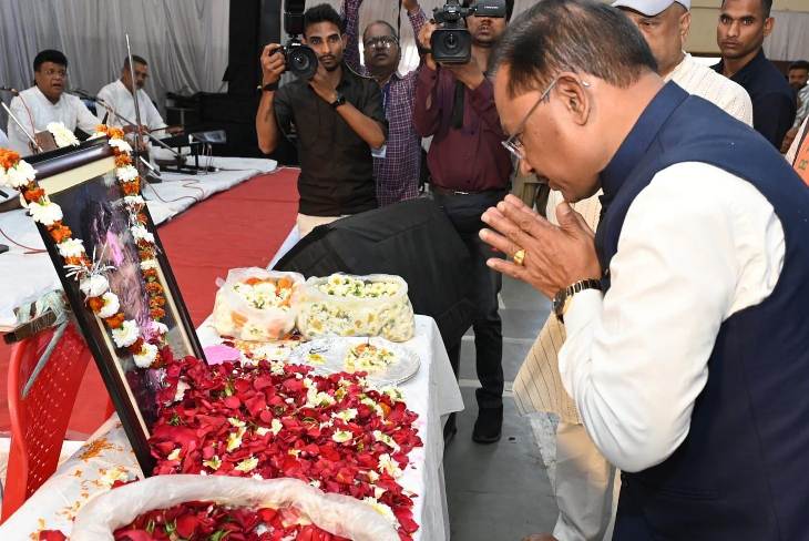 मुख्यमंत्री श्री साय ने स्व. श्री राजेश अवस्थी को दी श्रद्धांजलि, शोक संतप्त परिवार के प्रति संवेदना व्यक्त की