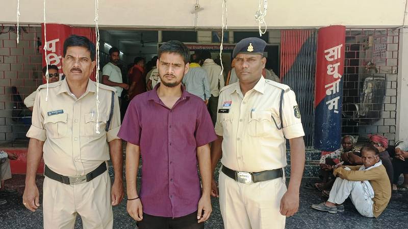 शिवरीनारायण पुलिस की त्वरित कार्यवाही : राष्ट्रीय अपराध रिकार्ड ब्यूरों से प्राप्त शिकायतों पर कार्यवाही करते हुए आरोपी को किया गिरफ्तार, भेजा न्यायिक रिमाण्ड पर.