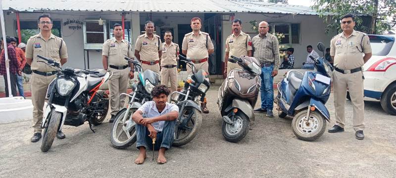 सरगुजा पुलिस की बड़ी कार्रवाई : चोरों का ‘किड्स गैंग’, चार विधि से संघर्षरत बालक सहित पाँच आरोपी के गिरोह से छः लाख का चोरी का सामान बरामद, पाँच गिरफ्तार, न्यायालय में किया गया पेश.