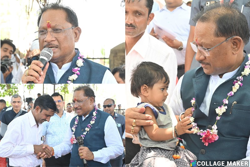 सुशासन तिहार 2025 : मुख्यमंत्री विष्णुदेव साय अचानक पहुंचे बेमेतरा के सहसपुर, लिया ग्रामीणों से सीधा फीडबैक, कहा- मैं आप लोगों की दुख-तकलीफ जानने आया हूँ