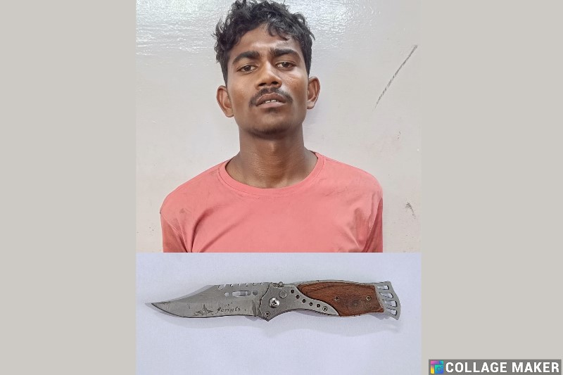 धारदार चाकू लहराकर फैला रहा था दहशत, रावाभांठा में आम लोगों को धमका रहा था चाकूबाज, खमतराई पुलिस की तत्परता से आरोपी गिरफ्तार, भेजा गया न्यायिक रिमाण्ड पर.
