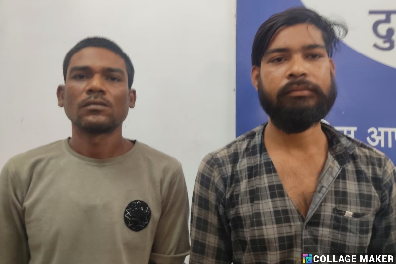 पुरानी बस्ती सुपेला में युवक से शराब के लिए पैसे मांगने के बाद चाकू दिखाकर मारपीट और गाली-गलौज की वारदात के दो फरार आरोपी गिरफ्तार कर भेजे गए जेल.