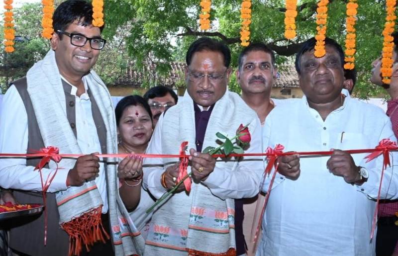 मुख्यमंत्री विष्णुदेव साय ने जांजगीर में नवनिर्मित तहसील कार्यालय भवन का किया लोकार्पण, 142 वर्षों बाद जांजगीर को मिला नया तहसील भवन