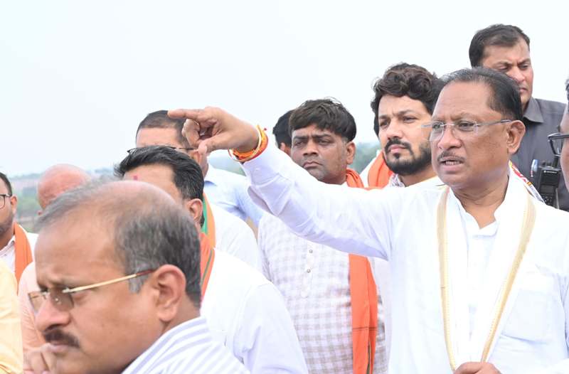 सिद्धबाबा जलाशय बनेगा सिंचाई का मजबूत आधार : मुख्यमंत्री विष्णुदेव साय