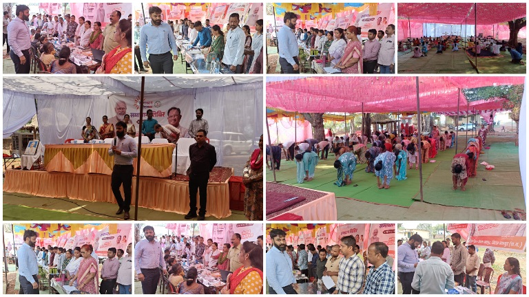 जशपुर : लोखंडी में समाधान शिविर का हुआ आयोजन, कलेक्टर ने किया निरीक्षण, हितग्राहियों को किया गया सामग्री वितरण