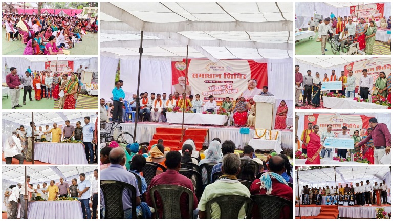 जशपुर : सेन्द्रीमुण्डा, पाकरगांव एवं सहसपुर में सुशासन शिविर का हुआ आयोजन