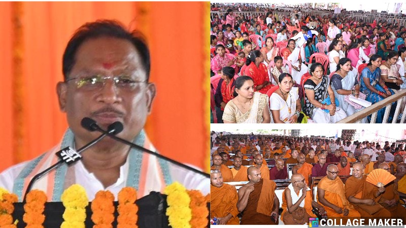 कोण्डागांव जिले में 94 करोड़ रूपए से अधिक के विकास कार्यों का मुख्यमंत्री विष्णु देव साय ने किया लोकार्पण और शिलान्यास : कहा – हमारी सरकार बस्तर में शांति और विकास के लिए प्रतिबद्ध