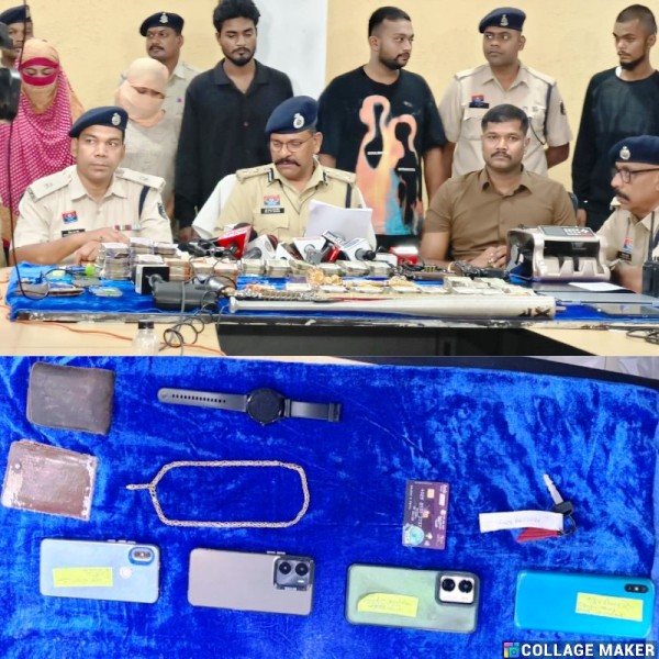 ज्वेलर्स से सोने की चैन लूटने वाले अंतर्राज्यीय गिरोह का पर्दाफाश : पुलिस ने किया चौंकाने वाला खुलासा, ज्वेलरी दुकान से सोने की चैन छीनने वाले महाराष्ट्र के चार अंतर्राज्यीय आरोपी नागपुर-गोंदिया से गिरफ्तार….पढ़ें पूरा समाचार.