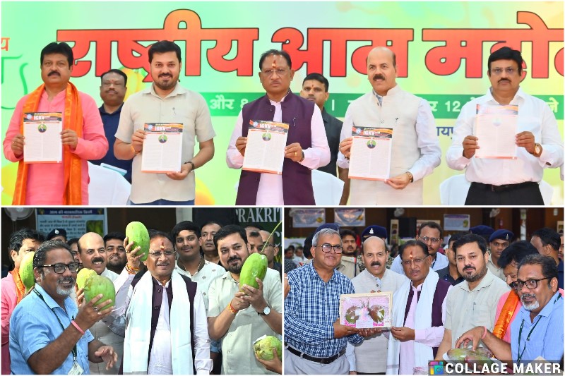 मुख्यमंत्री विष्णु देव साय ने तीन दिवसीय राष्ट्रीय आम महोत्सव का किया शुभारंभ, कहा- आम की खेती किसानों की आय बढ़ाने में मददगार