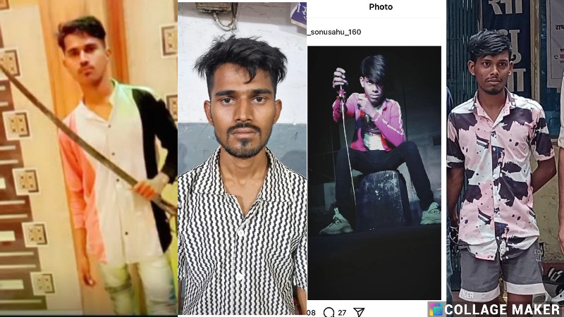 सोशल मीडिया पर ‘गैंगस्टर स्टाइल’ दिखाना पड़ा भारी, 6 थानों की कार्रवाई में चाकू-तलवार के साथ आरोपी गिरफ्तार