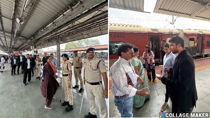 टिकट नहीं? अब बचना मुश्किल! स्टेशन में छापामार चेकिंग से मचा हड़कंप, ₹73,000 की वसूली