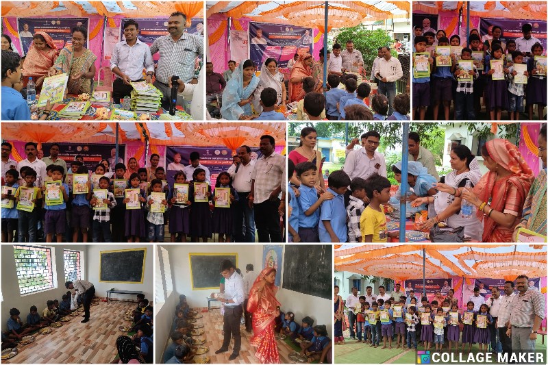 जशपुर : शाला में तिलक, मिठाई और भोज से हुआ स्वागत, बच्चों के चेहरे पर खिला आत्मविश्वास और नई शुरुआत का जोश