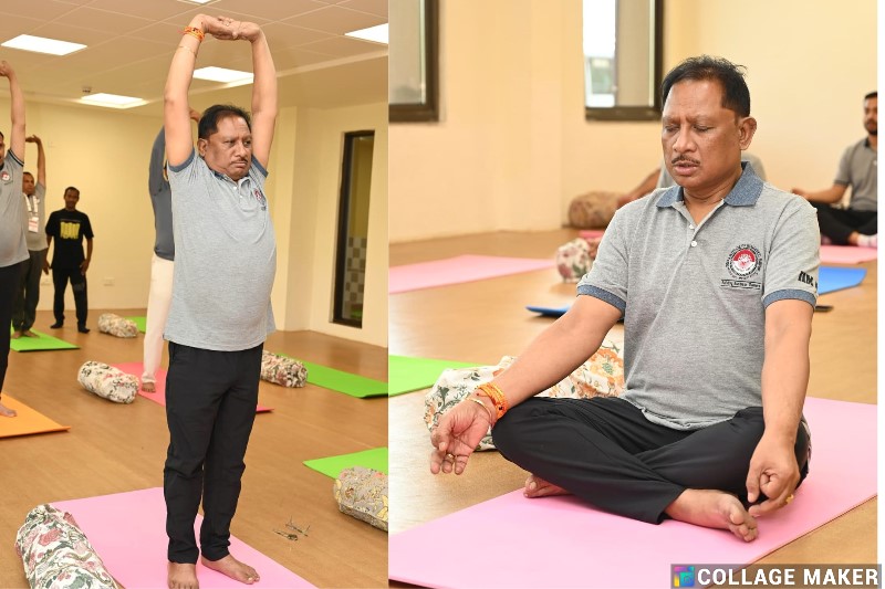 21 जून को छत्तीसगढ़ में योग का महाकुंभ! जशपुर से सीएम का नेतृत्व, पूरे प्रदेश में शक्ति प्रदर्शन जैसा होगा योग दिवस समारोह!