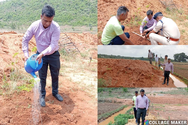 रायगढ़ पुलिस का हरियाली संकल्प : मानसून की पहली बूँद के साथ रायगढ़ पुलिस की हरियाली पहल, उर्दना फायरिंग रेंज में लगाए 500 से अधिक पौधे, पर्यावरण संरक्षण की दिशा में मजबूत पहल, वृक्षारोपण अभियान प्रारंभ.