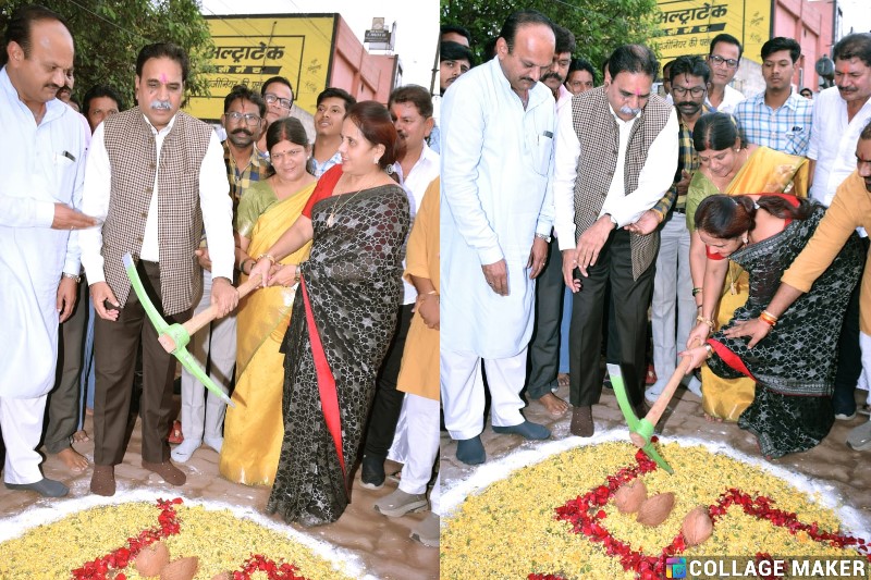 रायपुरा चौक का होगा चौड़ीकरण-11 केवी बिजली लाइनें जाएंगी अंडरग्राउंड : विधायक राजेश मूणत ने किया भूमि-पूजन, रायपुरा ओवरब्रिज के नीचे बनेगी फोरलेन सर्विस रोड, ट्रैफिक जाम से मिलेगी राहत