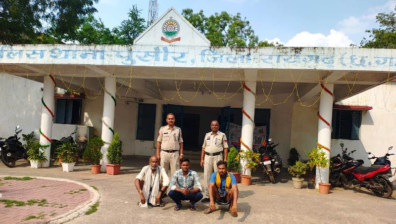 CRIME NEWS : ठाकुरपाली गांव में मामूली विवाद के बाद घर में घुसकर मारपीट व तोड़फोड़, पुसौर पुलिस की कार्रवाई, चार आरोपी गिरफ्तार, भेजा गया न्यायिक रिमांड पर.