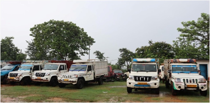 “ऑपरेशन शंखनाद“ : जशपुर पुलिस ने फिर से शुरू की जप्त वाहनों की राजसात की कार्यवाही