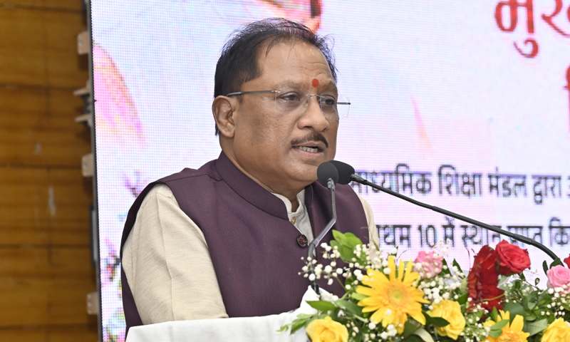 खूब पढ़ो, आगे बढ़ो और राज्य का गौरव बनो – मुख्यमंत्री श्री विष्णु देव साय