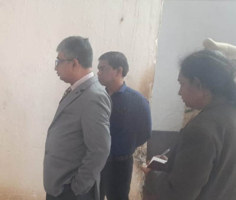 जिला एवं सत्र न्यायाधीश सत्येन्द्र कुमार साहू ने किया जिला जेल का निरीक्षण, बंदियों को विधिक सहायता देने के निर्देश!