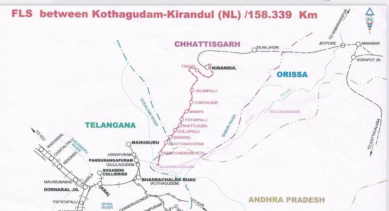 नक्सल प्रभावित इलाकों में विकास की नई रेखा : अंतिम चरण में रेल सर्वे