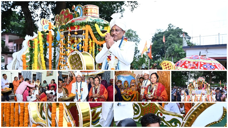 1942 से चली आ रही आस्था की परंपरा में फिर उमड़ा श्रद्धा का सैलाब: दोकड़ा में श्री जगन्नाथ रथयात्रा का भव्य आयोजन, मुख्यमंत्री विष्णुदेव साय ने निभाई गजपति महाराजा की भूमिका