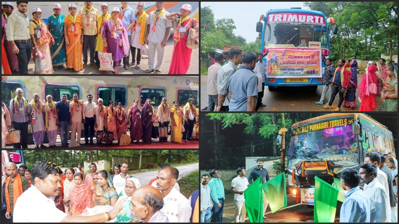 जिनकी आँखों ने अयोध्या केवल सुना था, उन्होंने अब श्रीराम को देखा— जशपुर के 986 रामभक्तों ने श्री रामलला के दर्शन कर महसूस किया जीवन का सबसे पवित्र क्षण