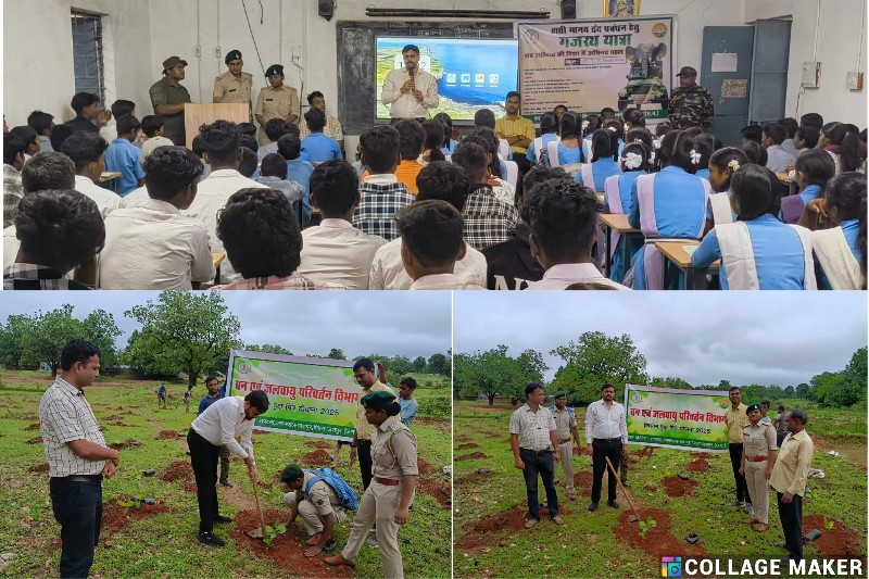 तपकरा परिक्षेत्र में गजरथ यात्रा के ज़रिए हाथी-मानव द्वंद पर प्रभावी संवाद, स्कूली बच्चों को बताया सुरक्षित व्यवहार का मंत्र