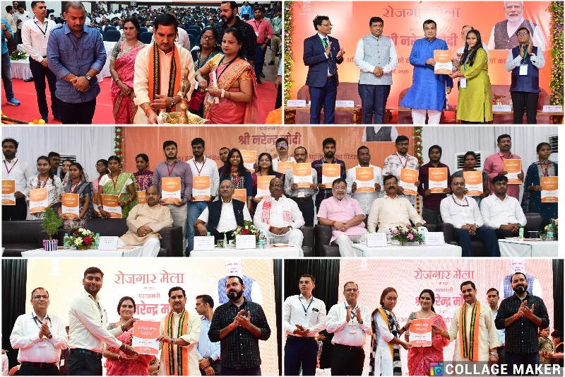 रोजगार मेला का दक्षिण पूर्व मध्य रेलवे के तीनों मंडलों बिलासपुर, रायपुर एवं नागपुर में सफल आयोजन, कुल 407 अभ्यर्थियों को नियुक्ति पत्र वितरित