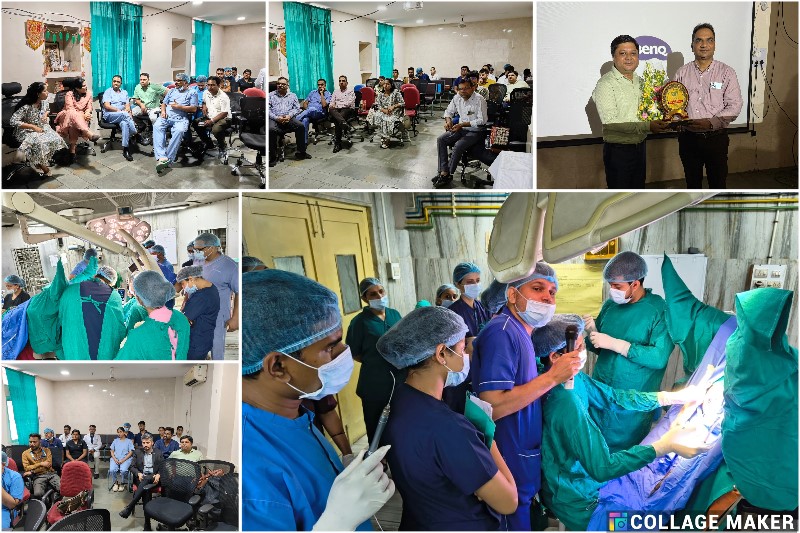 लेजर तकनीक से किया बवासीर व भगंदर का इलाज, चिकित्सा महाविद्यालय के जनरल सर्जरी विभाग में लाइव वर्कशॉप संपन्न