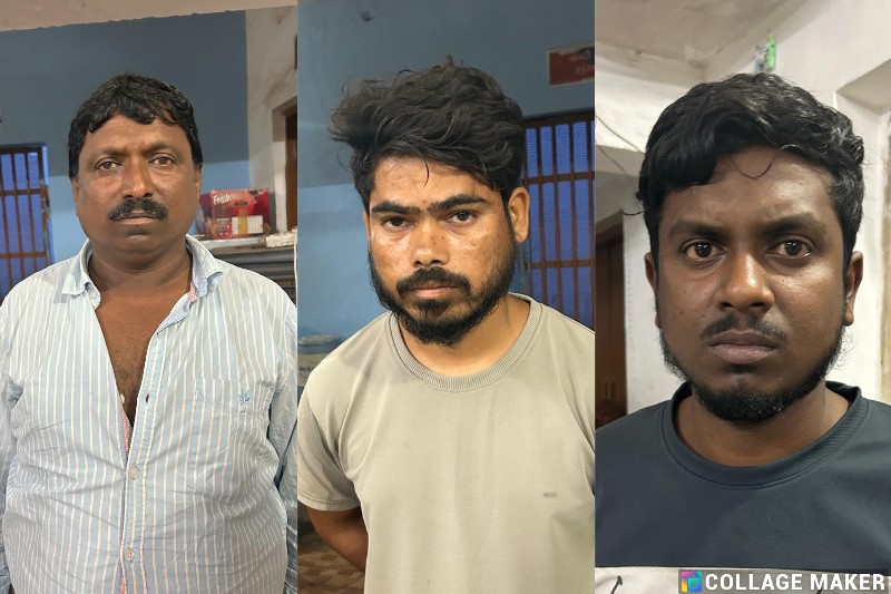 अपराध समाचार : नाबालिग को बहला-फुसलाकर किया अपहरण, जबरन सिंदूर भरकर बनाया पत्नी, शारीरिक शोषण व हत्या की कोशिश, नाबालिग बालिका से दुष्कर्म और हत्या के प्रयास के आरोपी किशोर गाईन और समर विश्वास गिरफ्तार, भेजे गए न्यायिक रिमांड पर.