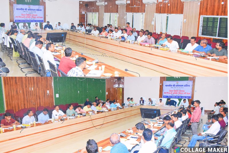 विकास कार्यों को गुणवत्ता, पारदर्शिता और समयबद्धता के साथ करें पूरा : सांसद राधेश्याम राठिया