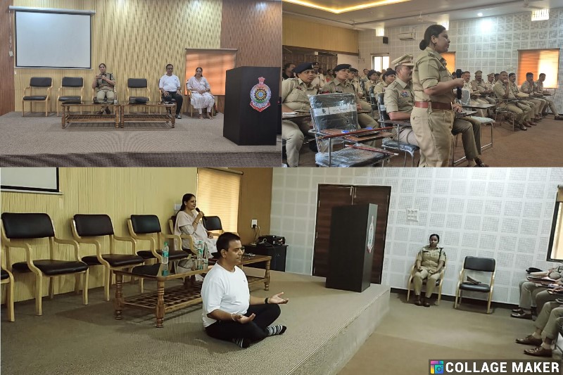 बलौदाबाजार पुलिस जवानों के लिए आयोजित हुआ इंट्रो टॉक कार्यक्रम : योग और ध्यान से मिली ऊर्जा, पुलिस जवानों के तनाव प्रबंधन के लिए इंट्रो टॉक कार्यक्रम, SP भावना गुप्ता ने किया सीधा संवाद.