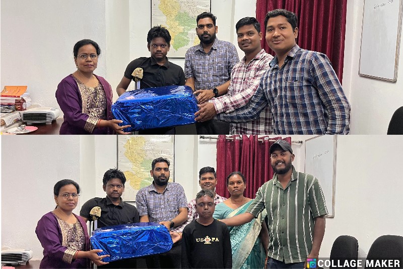 जशपुर : जिला जनसंपर्क कार्यालय के राजकुमार हुए पदोन्नत, सहायक संचालक श्रीमती सिदार एवं कार्यालय के कर्मचारियों ने दी बधाई