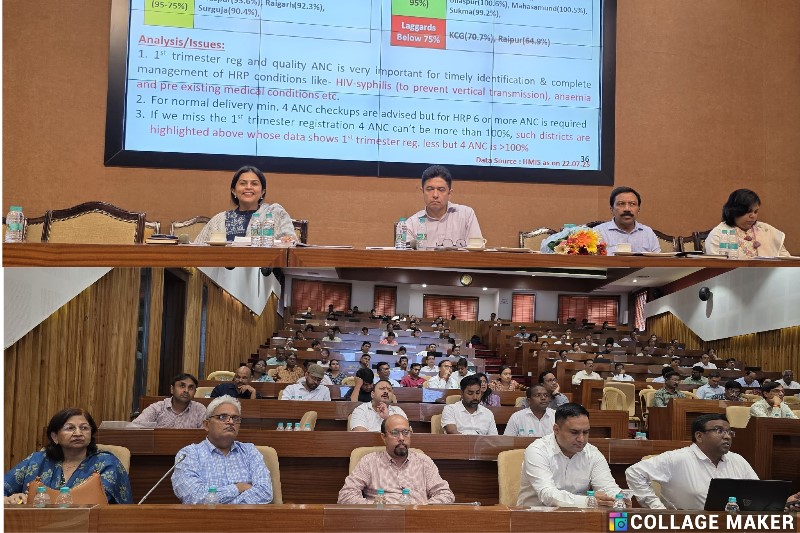 छत्तीसगढ़ में स्वास्थ्य सेवाओं पर दो दिवसीय मंथन: सचिव अमित कटारिया बोले- “कोई ढिलाई नहीं चलेगी!”