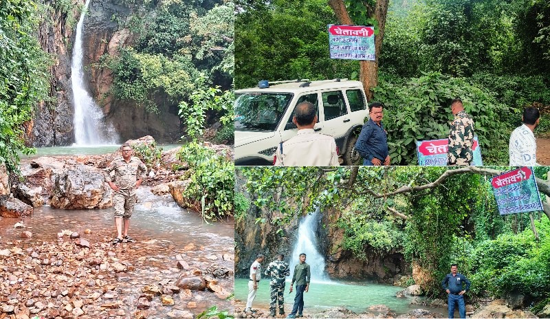 पुलिस की नई मुहिम सुरक्षा के लिए : रायगढ़ के खतरनाक वॉटरफॉल्स पर युवाओं की जानलेवा मस्ती, वॉटरफॉल में स्टंट करते युवाओं पर पुलिस की नजर, रायगढ़ पुलिस ने कसी सख्ती, जारी की चेतावनी.
