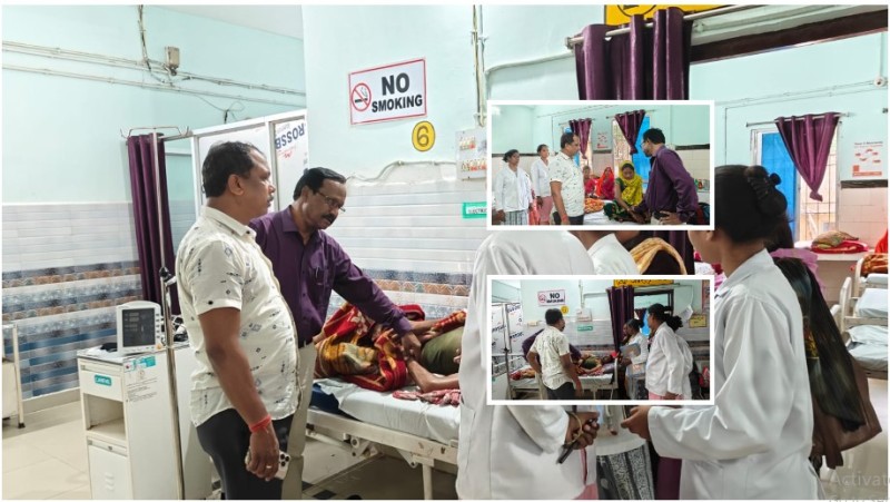 स्वास्थ्य सेवाओं की समीक्षा को लेकर सालिक साय ने किया सीएचसी कांसाबेल का दौरा, मरीजों से की सीधी बातचीत