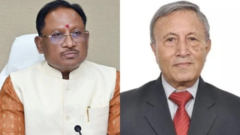 पूर्व राज्यपाल श्री शेखर दत्त के निधन पर मुख्यमंत्री विष्णु देव साय ने किया शोक व्यक्त