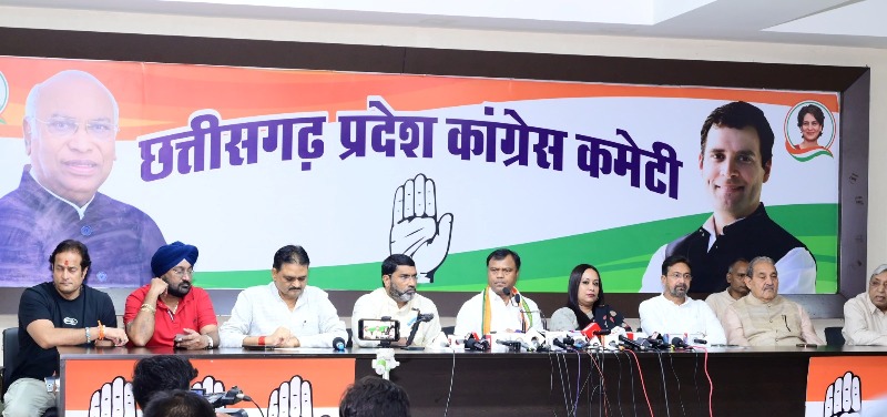 भाजपा सरकार के खिलाफ जनगर्जना! रायपुर में कांग्रेस की ऐतिहासिक सभा में गूंजेगा – ना किसान सुरक्षित, ना जवान, ना संविधान