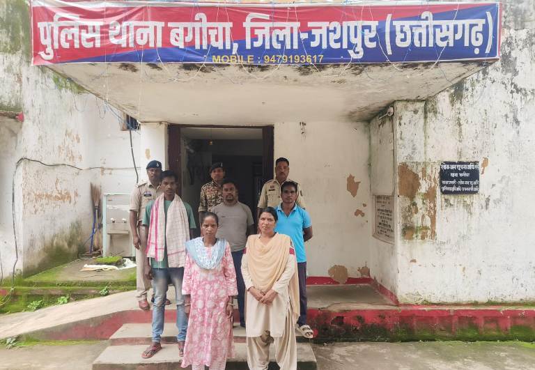 ऑपरेशन शंखनाद, गौ वंश की हत्या कर मांस पकाकर खाने वाले चार आरोपियों को जशपुर पुलिस ने किया गिरफ्तार, भेजा जेल